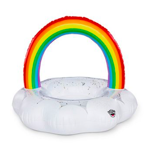 rainbow float
